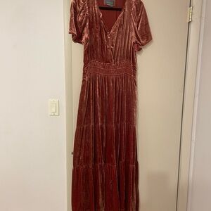 Somerset dress - velvet edition